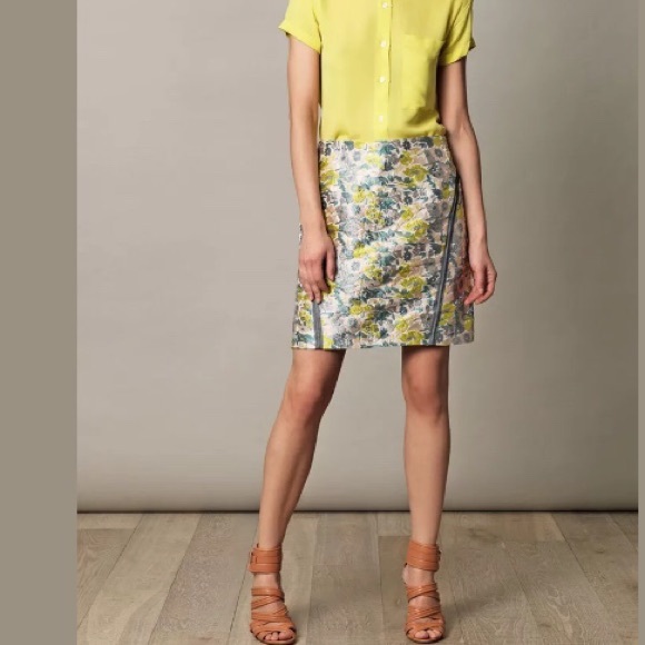 Opening Ceremony Floral Pencil Skirt 6 - Picture 2 of 3